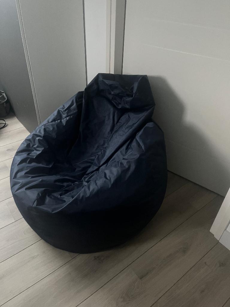 Zitzak, Huis en Inrichting, Ophalen, Zo goed als nieuw, Blauw, Zitzak