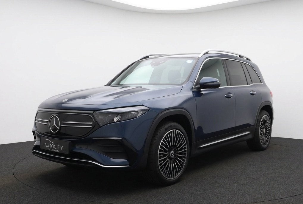 Mercedes-Benz EQB EQB 350 AMG 4Matic 100% SOH l 7P l Pano l, Automaat, Gebruikt, EQB, Blauw