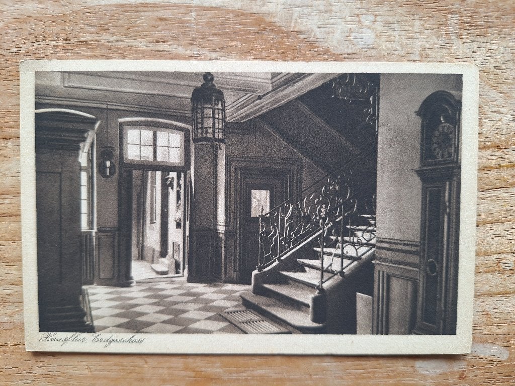 ak Frankfurt am Main Goethehaus begane grond, Ophalen of Verzenden, 1920 tot 1940, Ongelopen, Duitsland