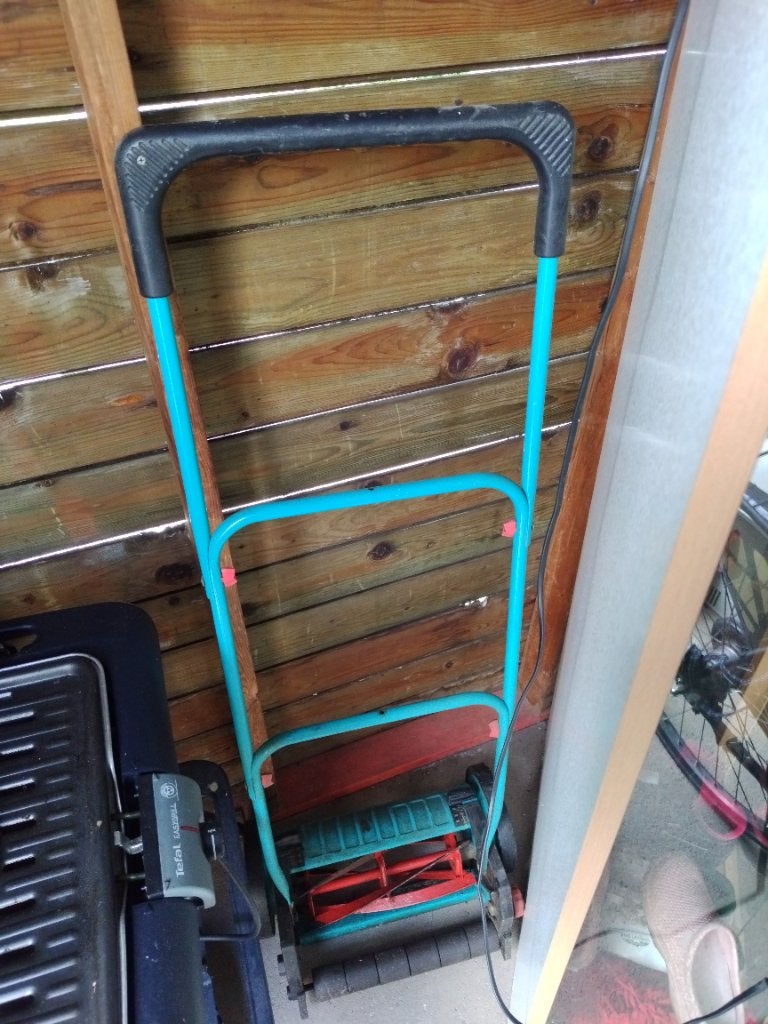 Grasmaaier, Ophalen, Gebruikt