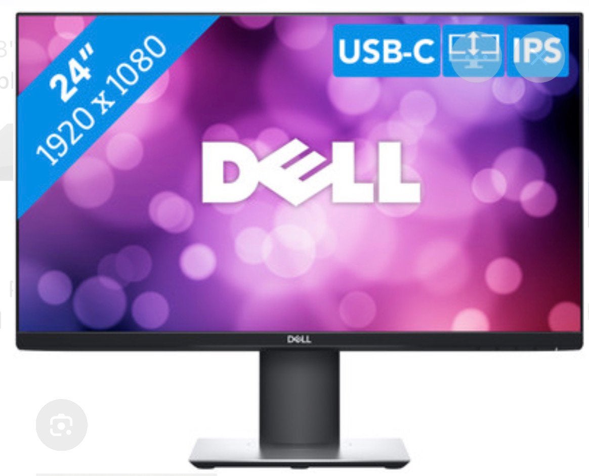 2x Dell P2419 monitor ideaal voor duo opstelling, Computers en Software, Monitoren, Full HD, Ophalen of Verzenden, Zo goed als nieuw