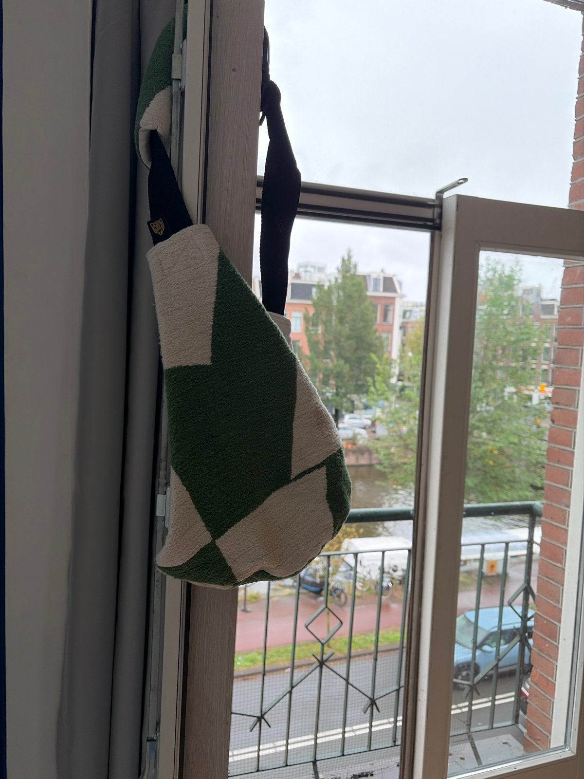 Wildride draagzak peuter, Ophalen, Zo goed als nieuw, Groen, Schoudertasje