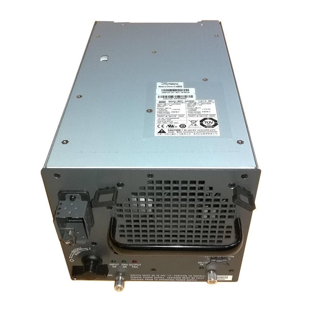 Cisco 1400W / 3000W Power Supply 341-0077-05 WS-CAC-3000W, Niet ingevuld, Niet ingevuld, Niet ingevuld