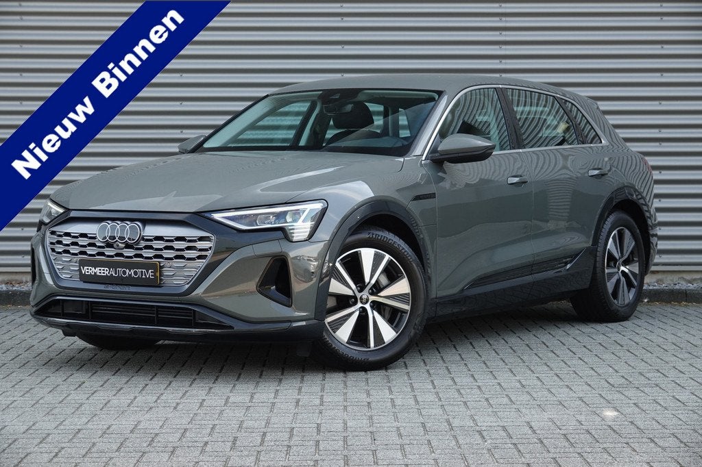Audi Q8 e-tron 50 quattro Edition 95 kWh | Trekhaak | Luchtv, Auto's, Audi, Bedrijf, Te koop, Q8 e-tron, 4x4, ABS, Airbags, Airconditioning