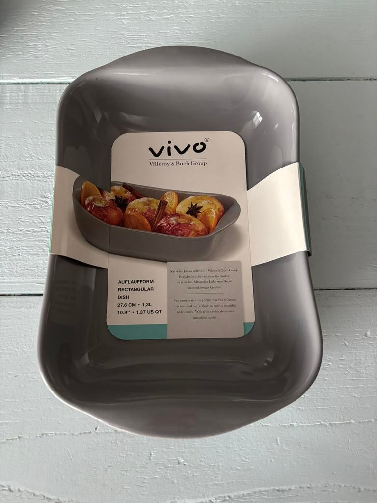 2 nieuwe Villeroy en Boch ovenschalen. Vivo, Ophalen of Verzenden, Overige stijlen, Porselein, Schaal of Schalen