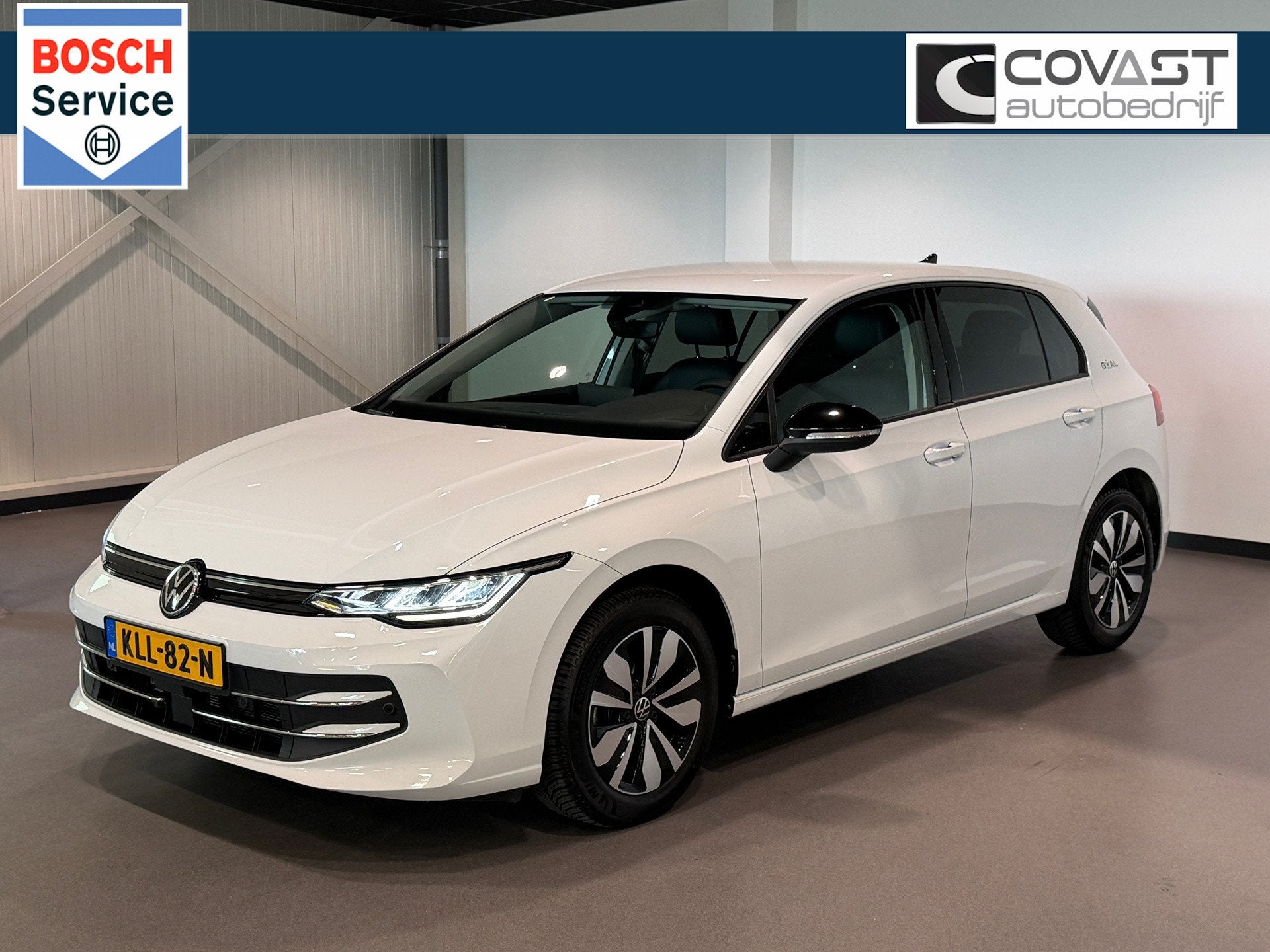 Volkswagen GOLF 1.5 eTSI Goal 150pk|LED|Navigatie|Virtual|Ca, Dealer onderhouden, 4 cilinders, 150 pk, Wit