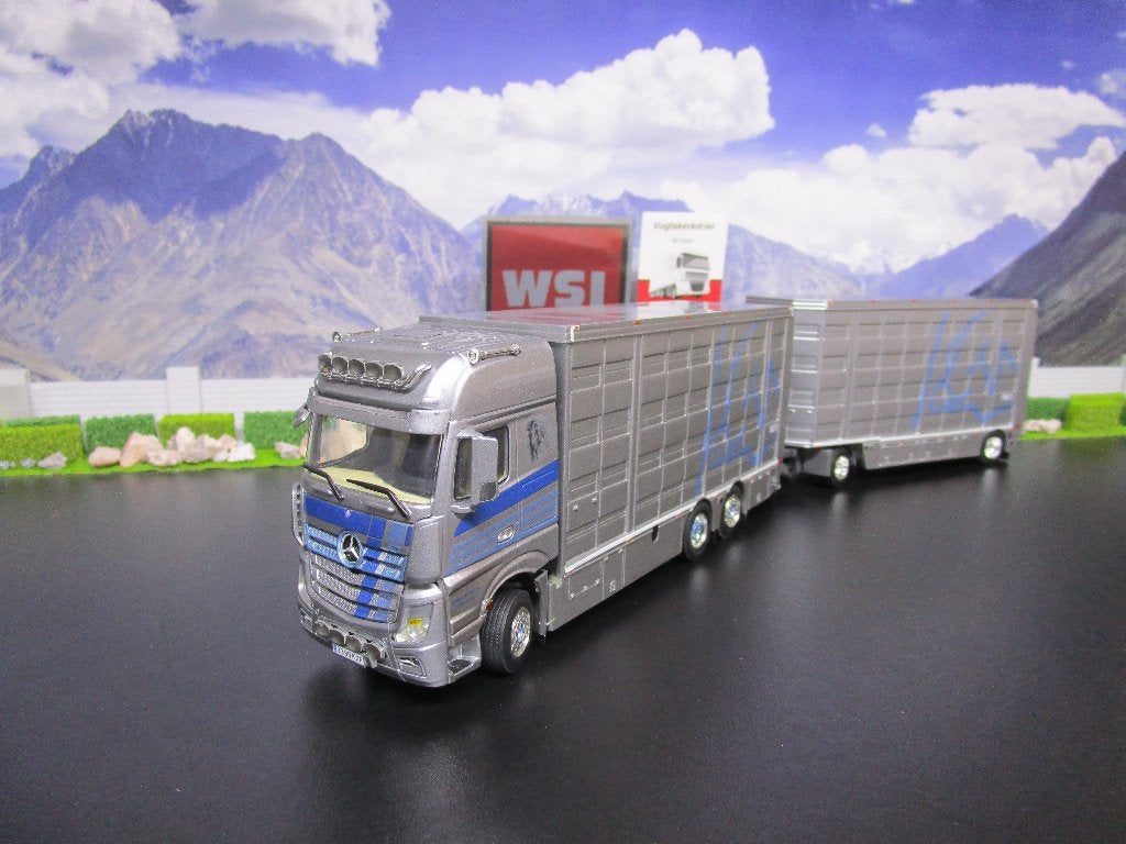 wsi 01-3038 de pablo mercedes-benz mp4 giga space, Hobby en Vrije tijd, Ophalen of Verzenden, Nieuw, Bus of Vrachtwagen, Wsi