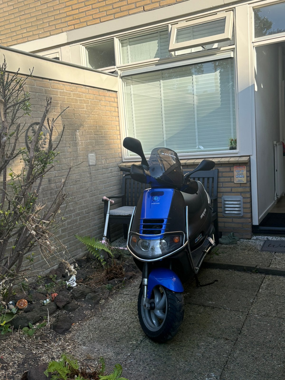 125cc 2 takt rijd zeer lekker! Piaggo skipper, Fietsen en Brommers, Scooters | Piaggio, Ophalen, Gebruikt, Overige modellen, 125 cc