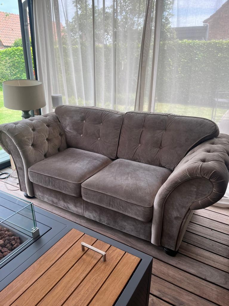 Urban sofa by Ira Ness (Nieuwprijs € 1695), Ophalen, Tweepersoons, Zo goed als nieuw, Rechte bank