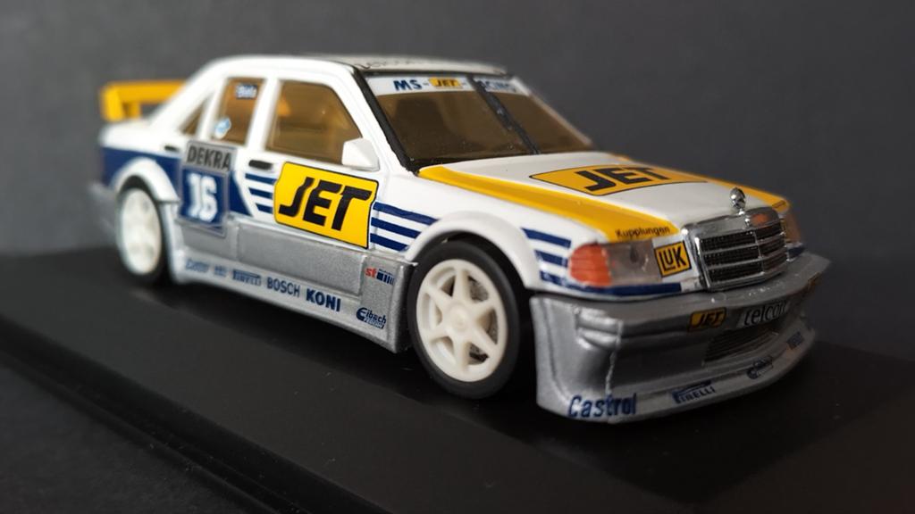 Mercedes Benz 190 DTM Evo Karcher Biela Minichamps Pol, Auto, Verzenden, ., Zo goed als nieuw