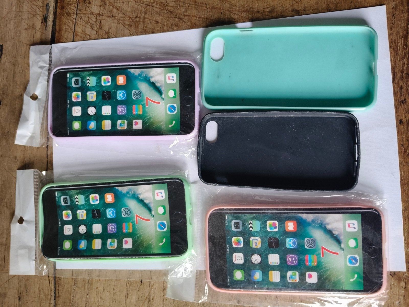 Diverse Telefoonhoesjes - Nieuw in verschillende kleuren, Ophalen, Nieuw, Meerkleurig, Kunststof