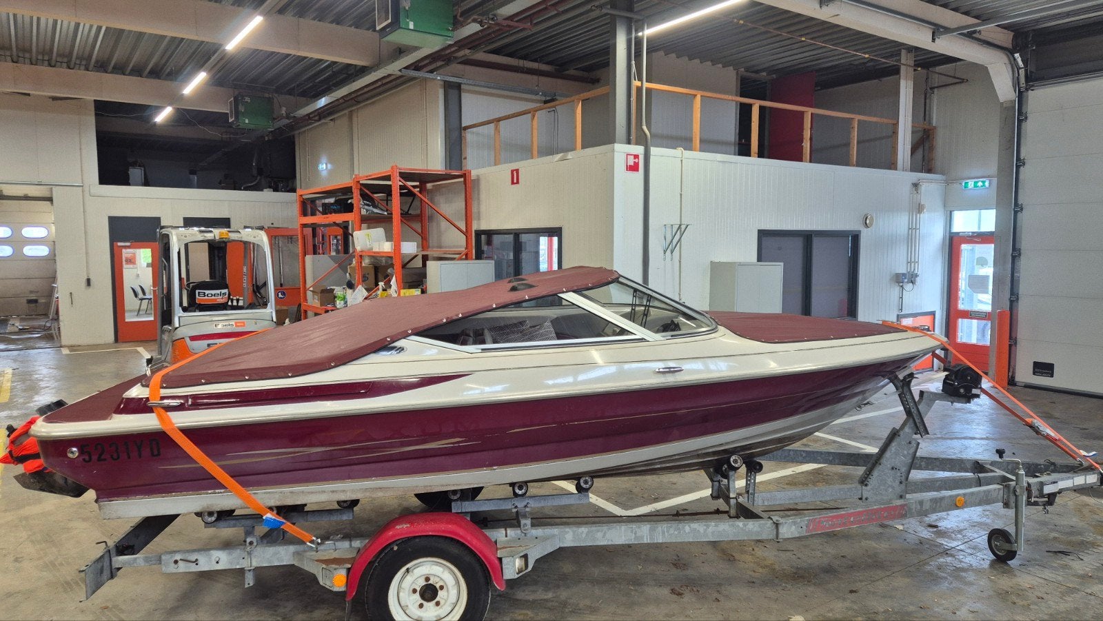 Maxum 1700 SR met Mercruiser 3.0L (135 pk) .ook te ruilen, Ophalen