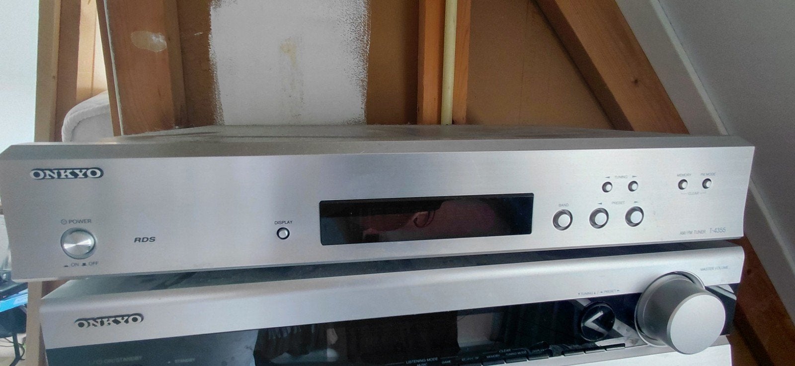 onkyo tuner t-4355, Ophalen of Verzenden, Zo goed als nieuw