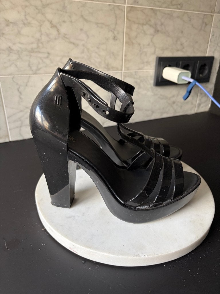 melissa hakken maat 39 zwart, Melissa, Pumps, Verzenden, Zwart