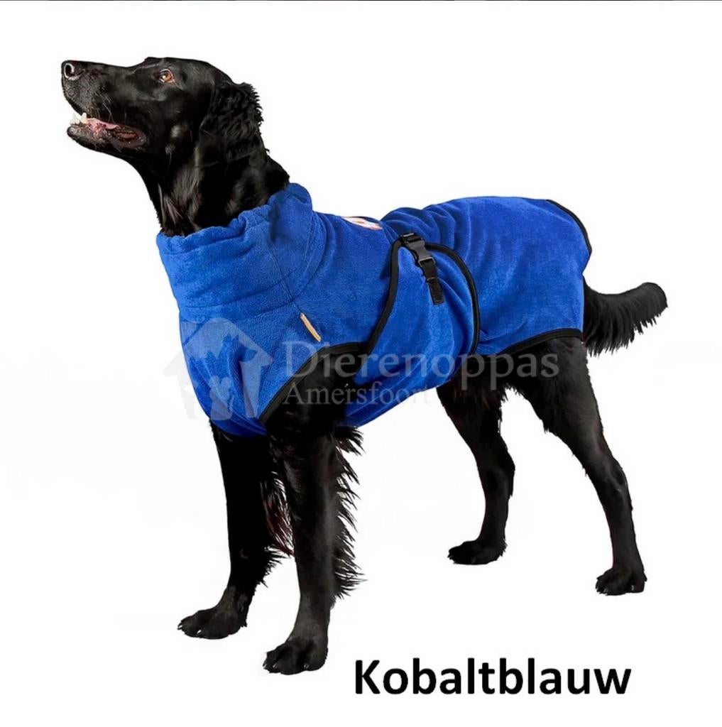 Chillcoat hondenbadjas superfur, Dieren en Toebehoren, Ophalen of Verzenden, Zo goed als nieuw
