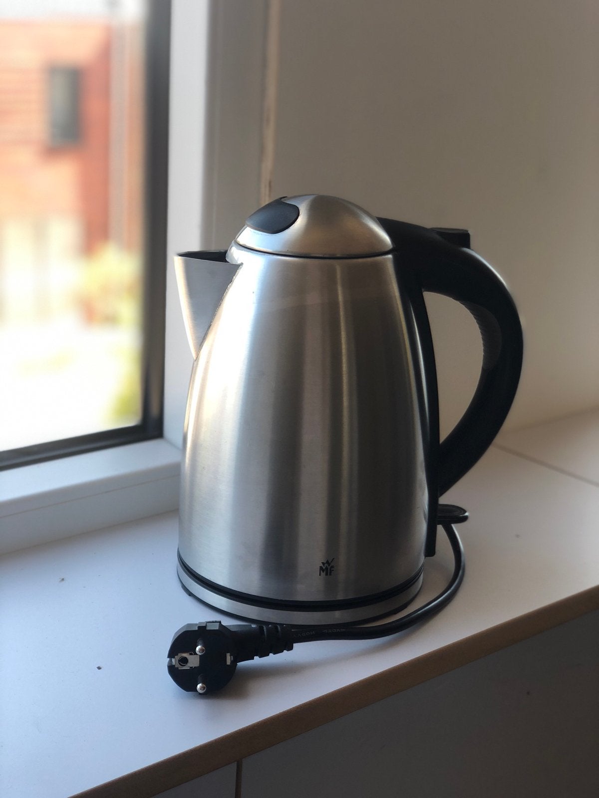 WMF Waterkoker RVS, 1 tot 2 liter, Ophalen, Zo goed als nieuw, Rvs