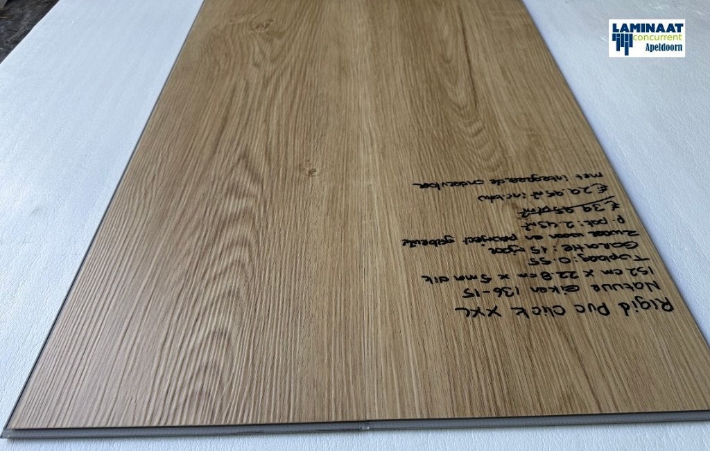 XL Pvc click Natuur eik met integreerde ondervloer, 75 m² of meer, Beige, Nieuw, Ophalen of Verzenden