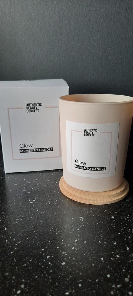 Authentic Beauty Concept Glow Memento Geurkaars, Huis en Inrichting, Woonaccessoires | Kandelaars en Kaarsen, Nieuw, Kaars, Overige materialen