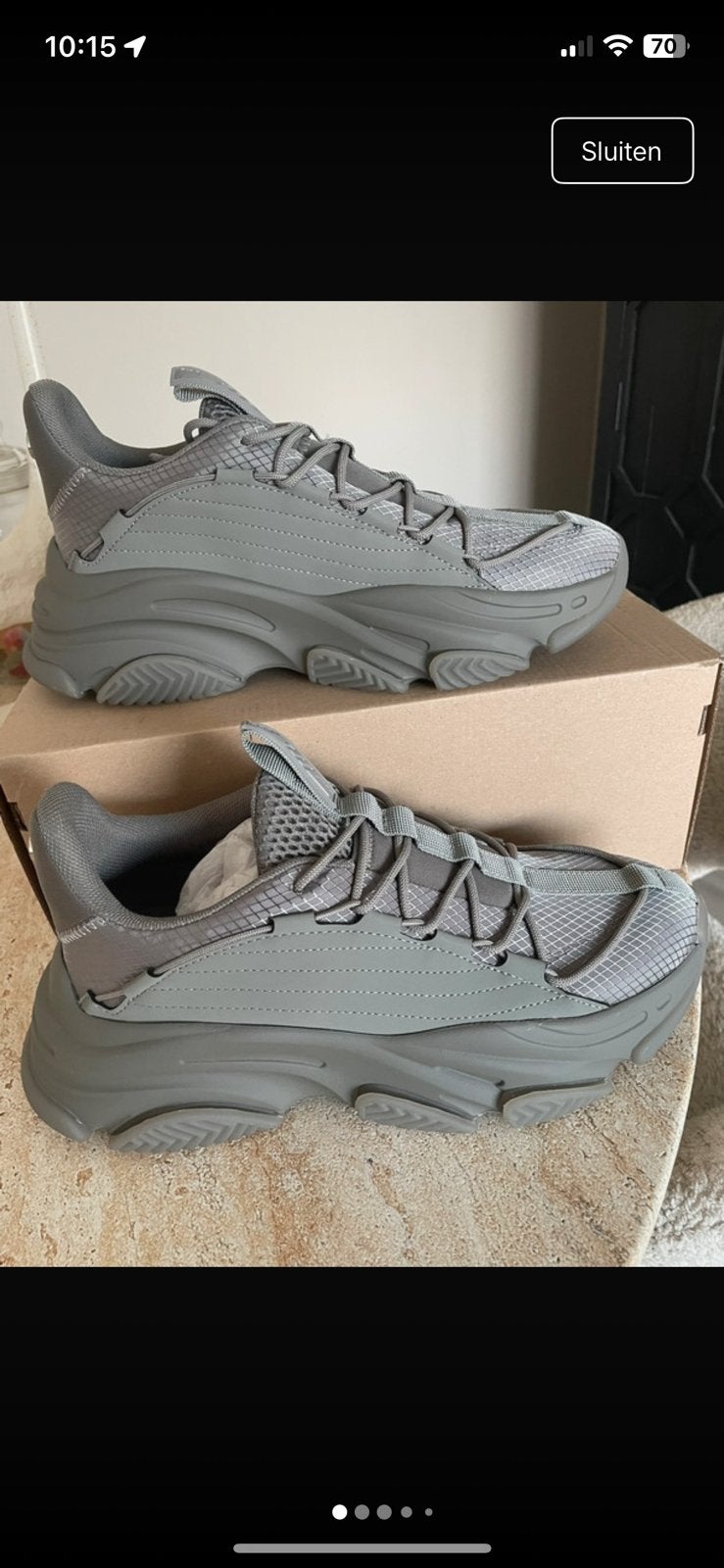 Nieuw Steve Madden sneakers Portable grijs maat 40, Nieuw, Ophalen of Verzenden, Sneakers of Gympen, Grijs