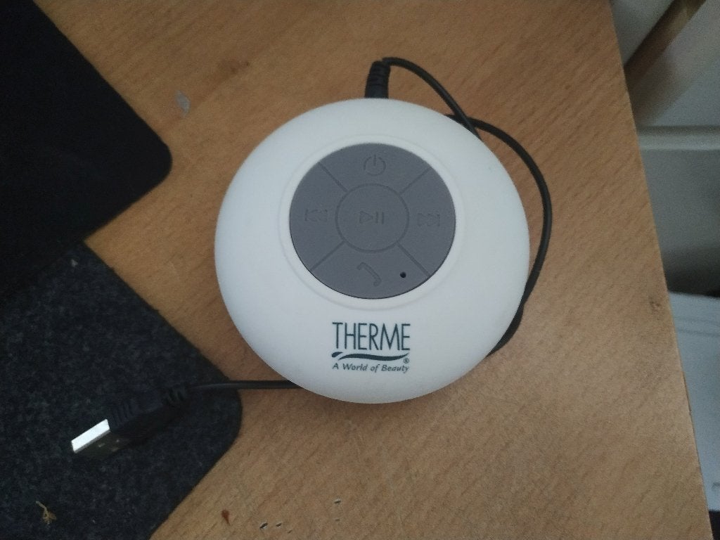 Therme Bluetooth Douche speaker, Overige merken, Gebruikt, Overige typen, Ophalen of Verzenden
