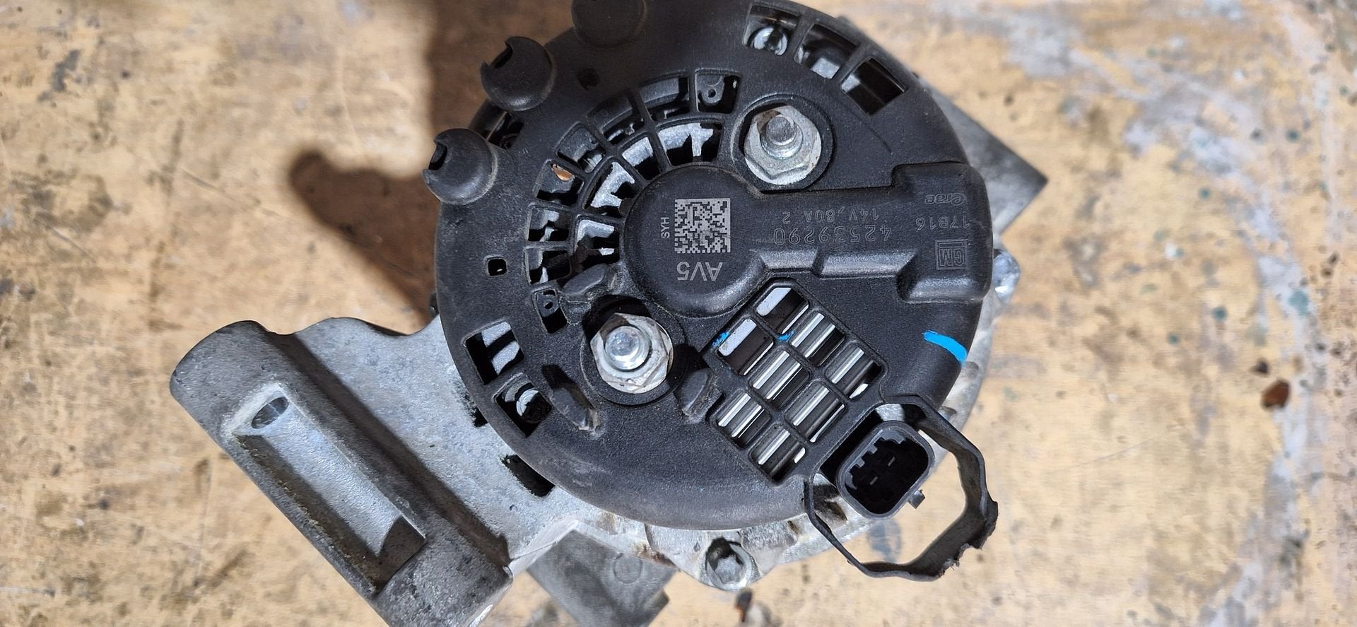 Originele GM Opel Corsa E Karl Adam Dynamo 1.2 1.4 80A 42539, Gebruikt, -, -, Opel