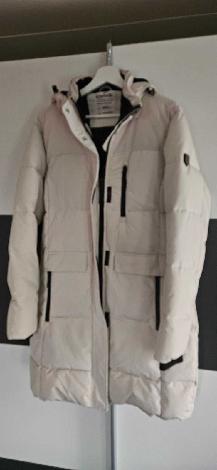 kjelvik licht beige jas xl, Kleding | Dames, Beige, Maat 46/48 (XL) of groter, Ophalen of Verzenden, Zo goed als nieuw