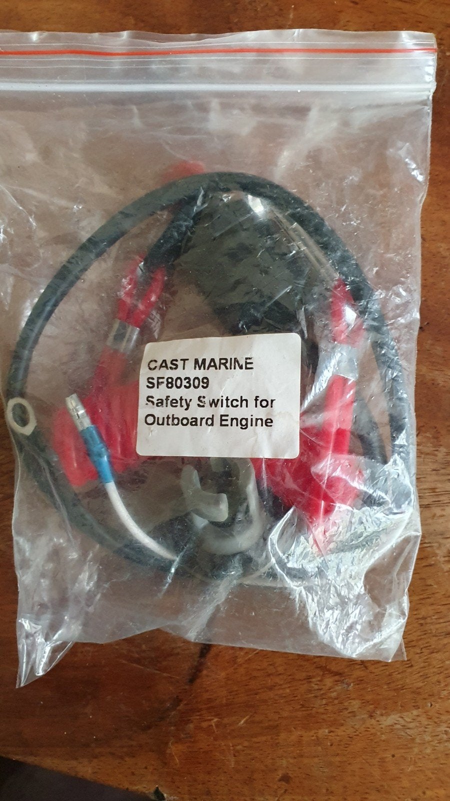 CAST MARINE SF80309 Veiligheidsschakelaar Buitenboordmotor, Ophalen, Nieuw, Motor en Techniek