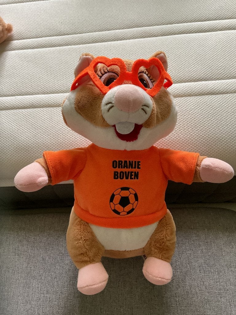 AH Hamster: Voetbal Oranje Boven, Ophalen of Verzenden, Zo goed als nieuw