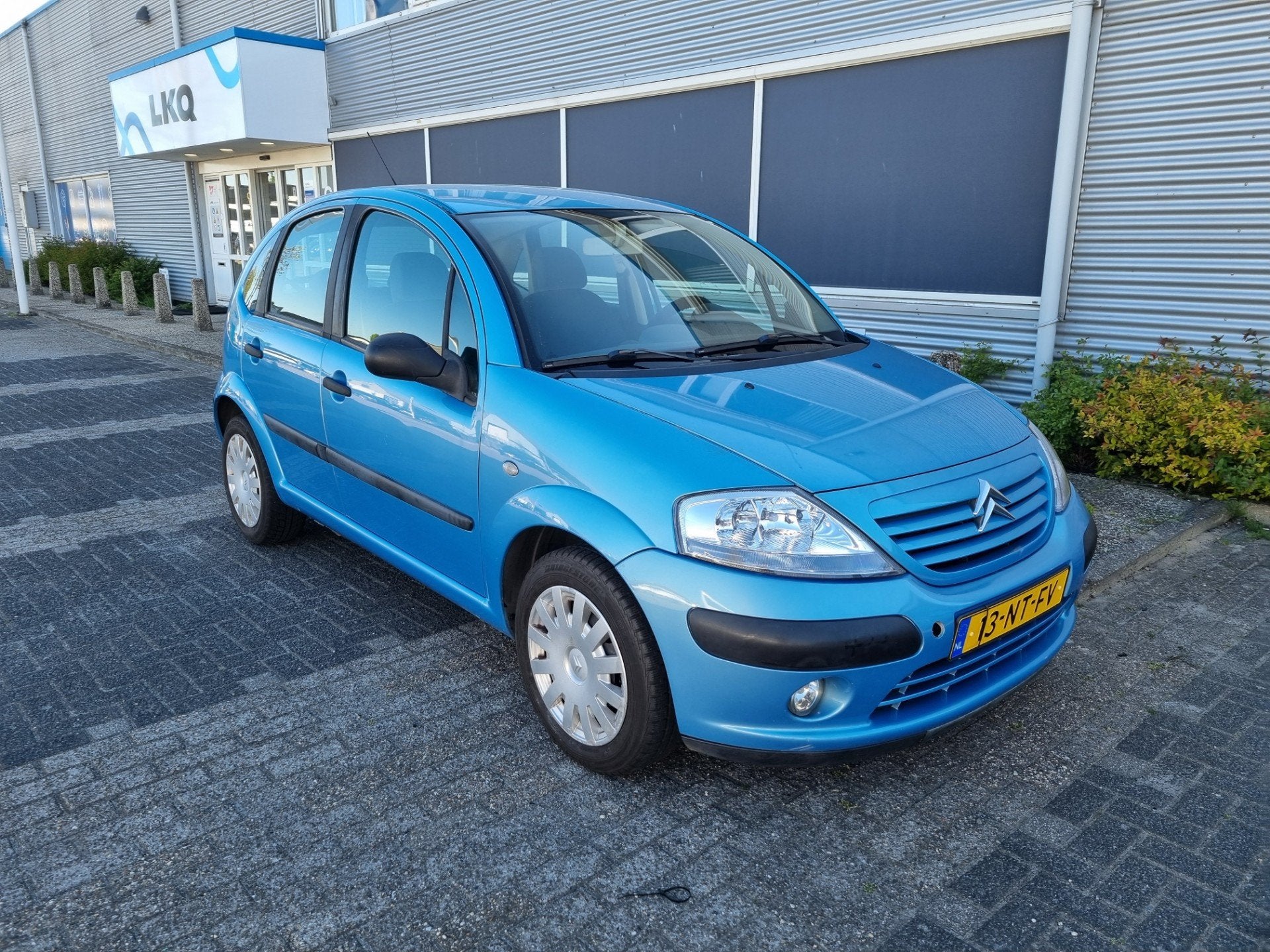 Citroen C3 1.4i Différence 5-Drs Airco! Bj:2004 NAP!, Auto's, Voorwielaandrijving, Metallic lak, Blauw, Origineel Nederlands
