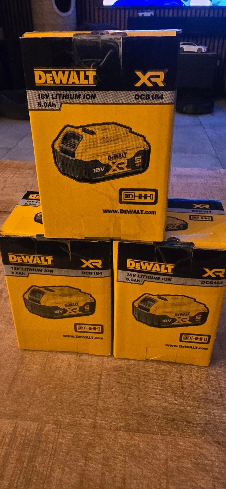 Dewalt dcb184 accu 18v 5A nieuw! 2026!, Ophalen of Verzenden, Nieuw