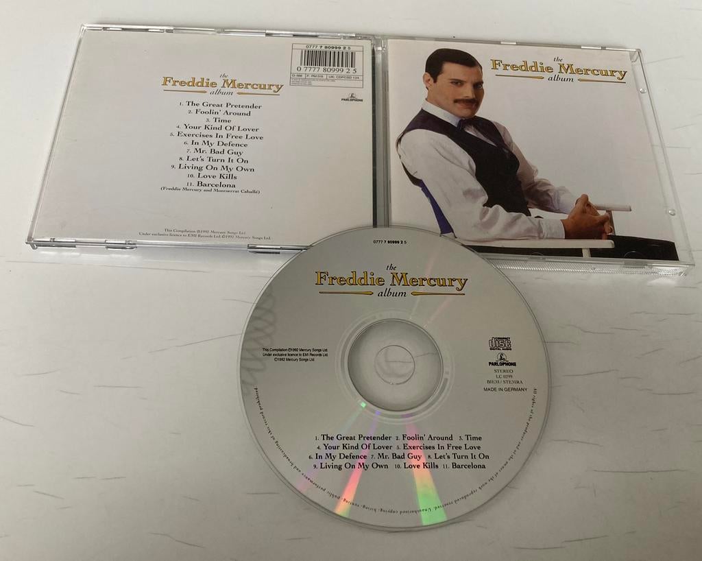 Freddie Mercury - the Freddie Mercury album, Ophalen of Verzenden, Zo goed als nieuw