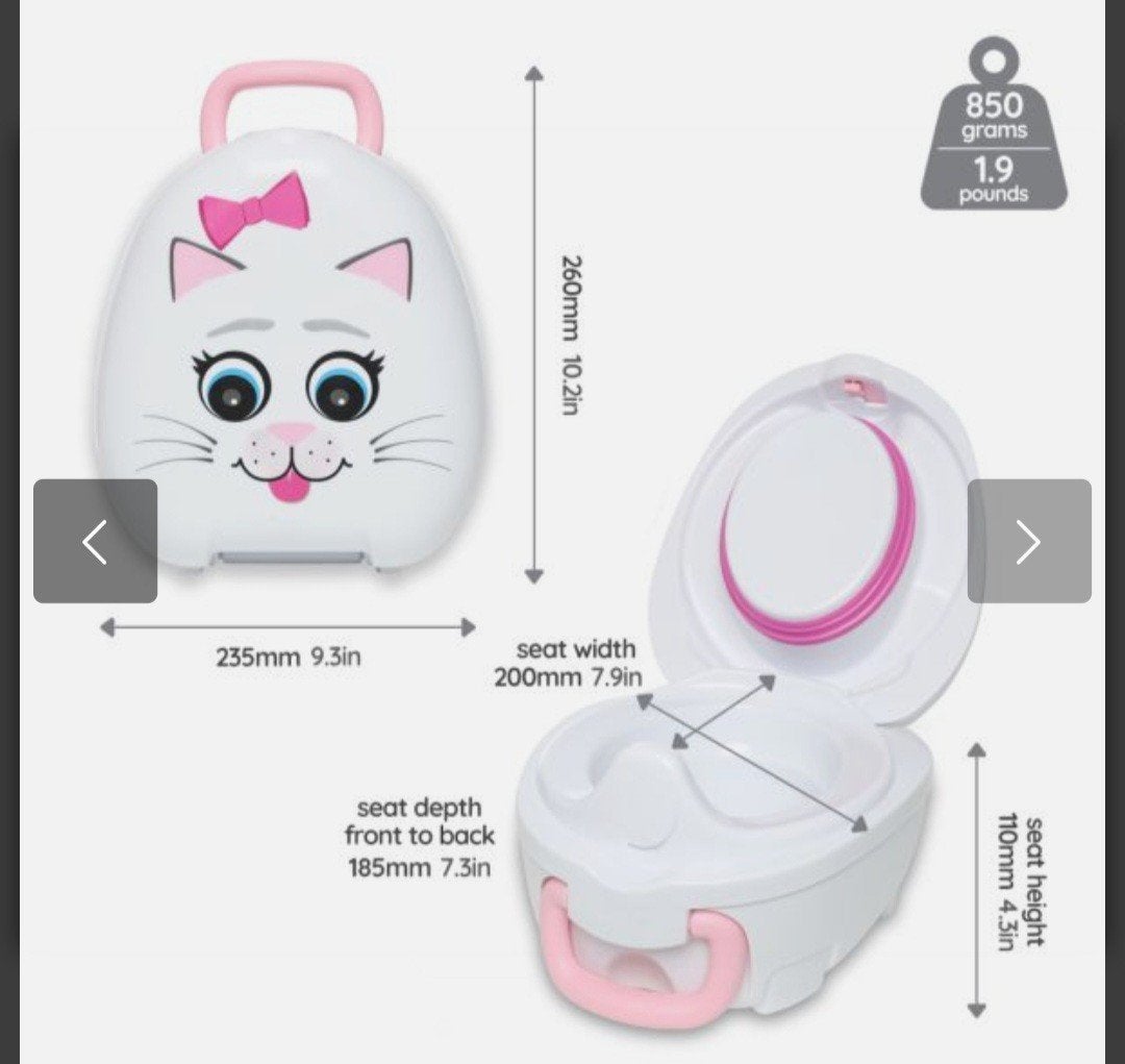 WC-potje voor kleintjes, Ophalen, Zo goed als nieuw
