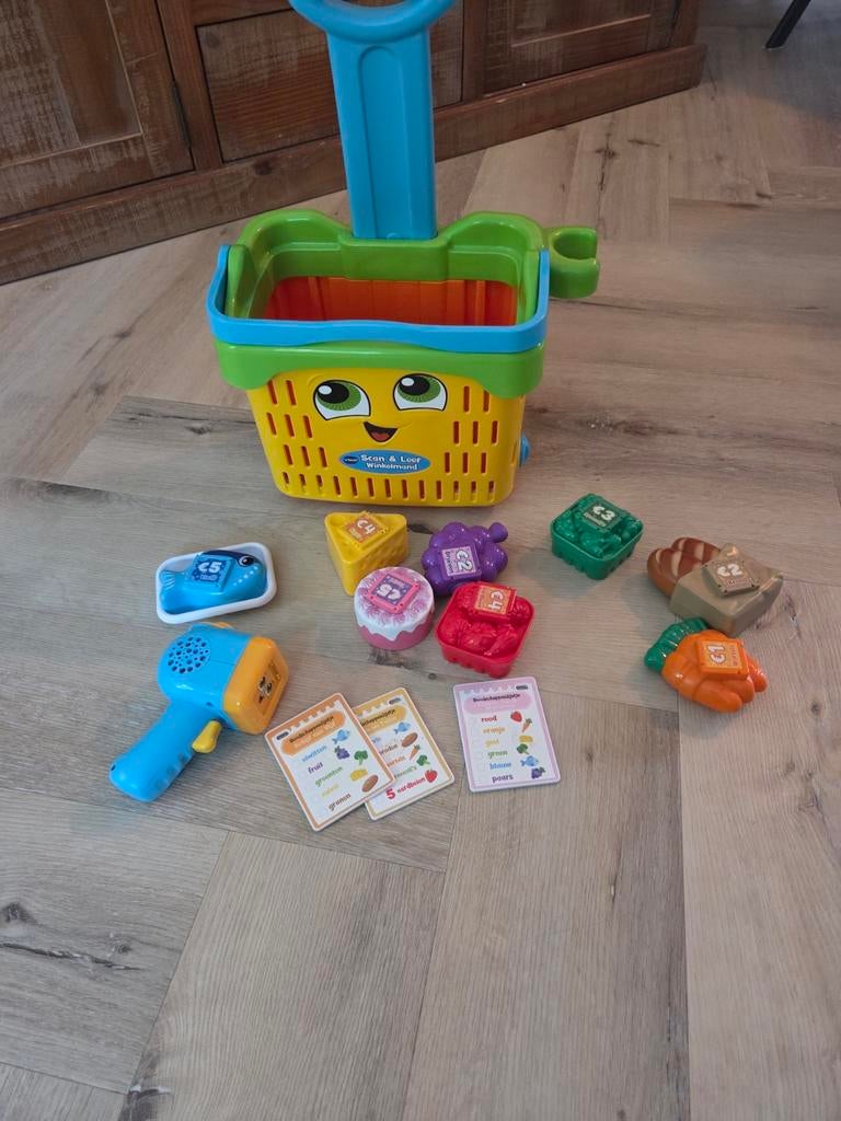 LeapFrog Scan & Leer Winkelmandje met accessoires, Ophalen, Zo goed als nieuw, Jongen of Meisje
