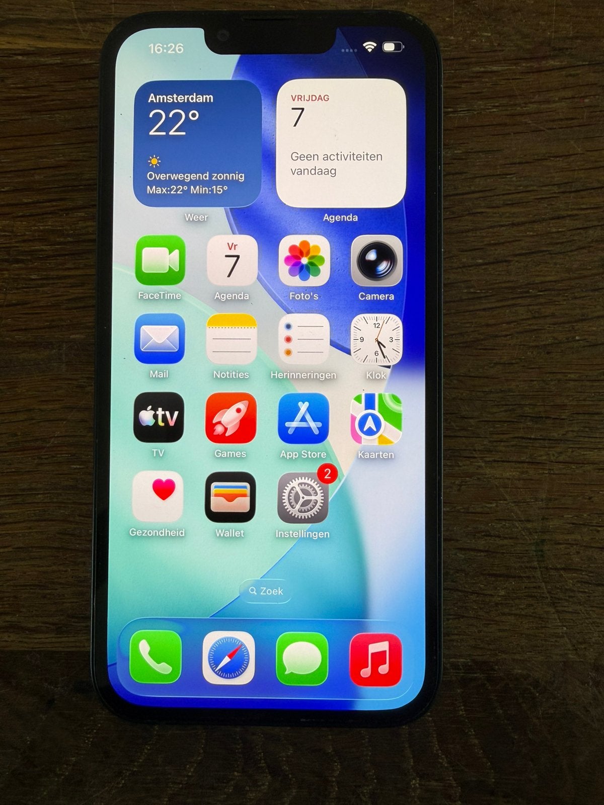 Apple iPhone 13 128GB – goed werkend – 79% batterij, Zwart, IPhone 13, Ophalen of Verzenden, Zonder abonnement