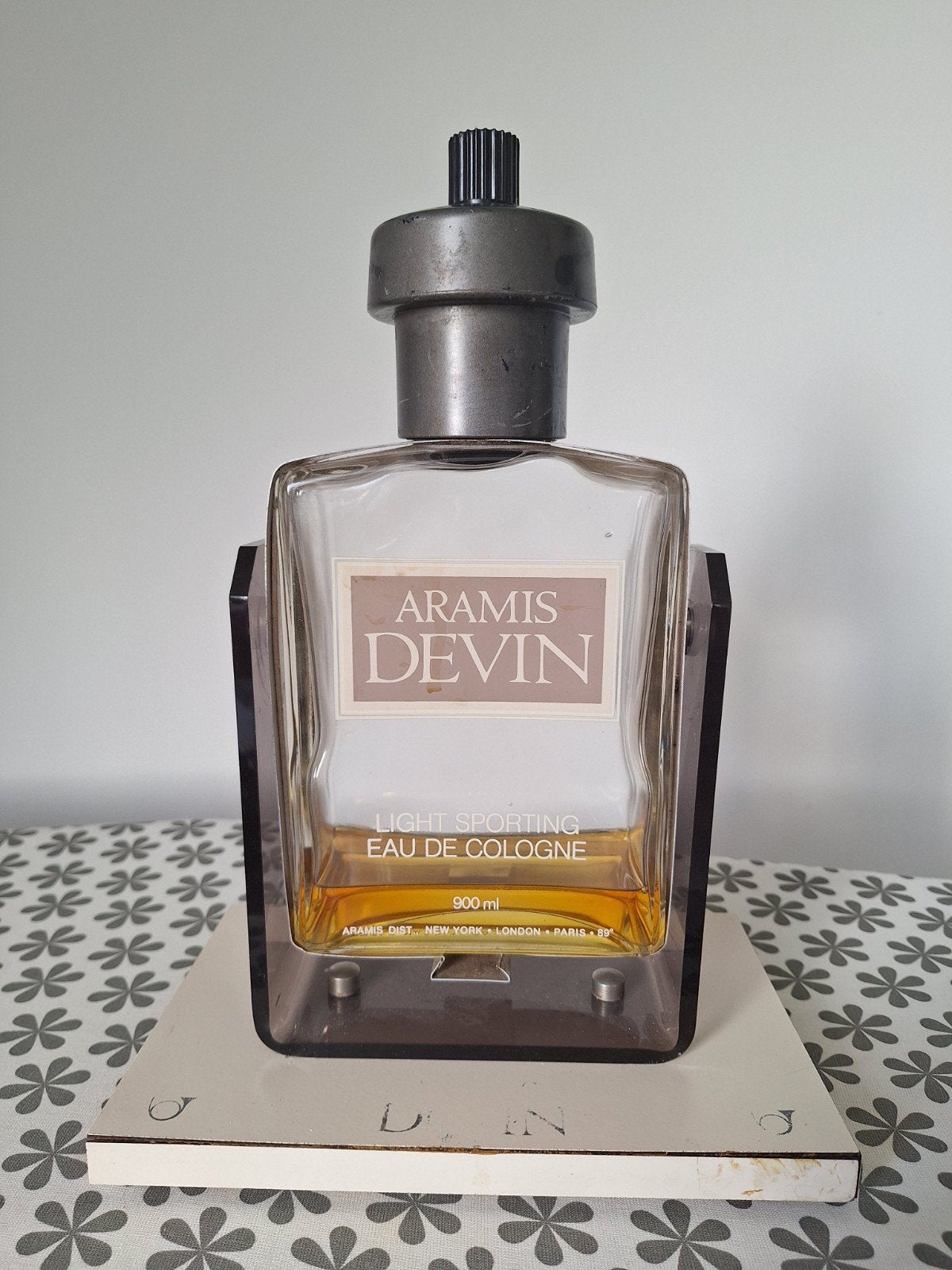 Vintage Aramis Devin Light Sporting Eau de Cologne 900ml, Ophalen, Gebruikt