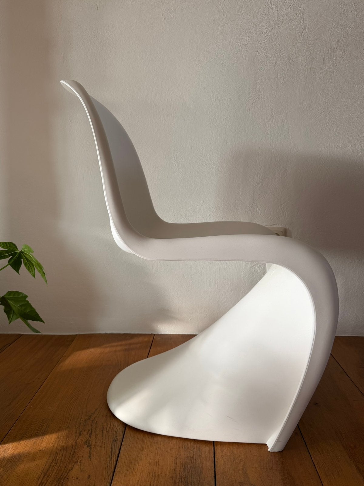 Verner Panton stoel. Wit. In heel goede staat., Huis en Inrichting, Stoelen, Ophalen, Kunststof, Gebruikt, Wit