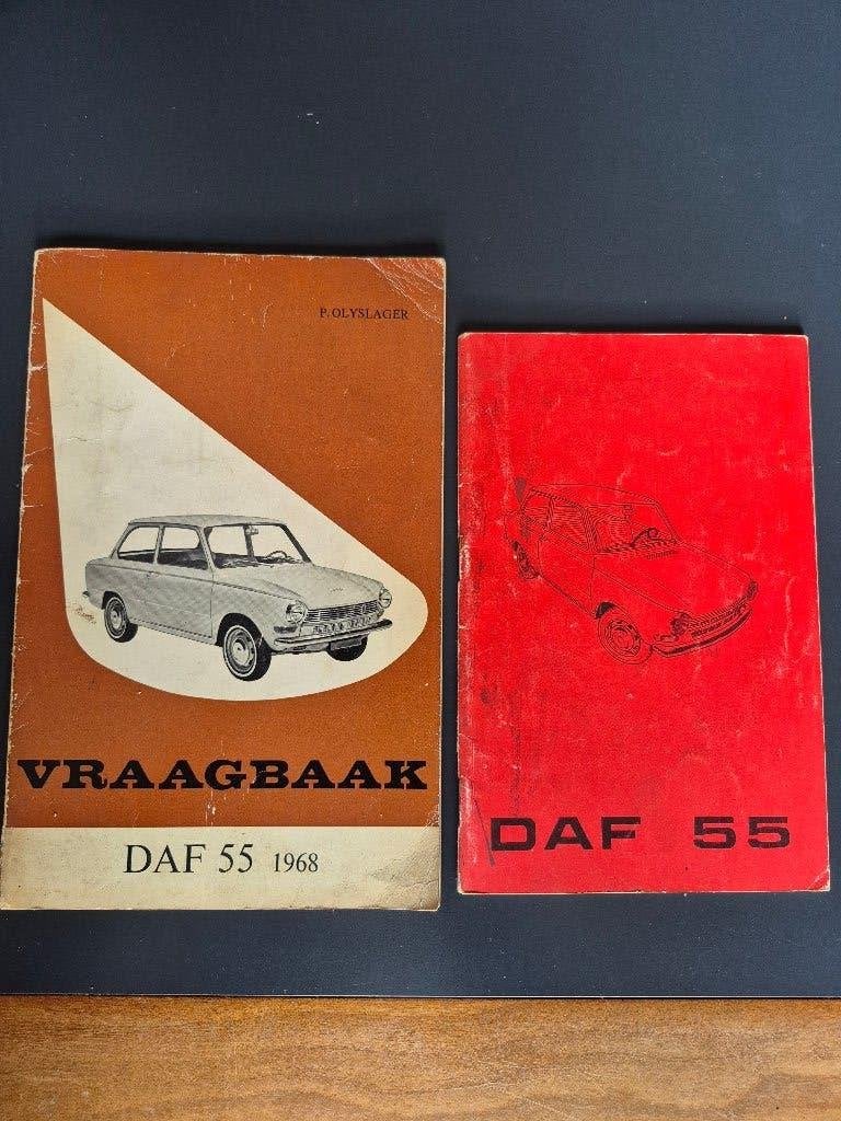 vraagbaak DAF 1968 en instructieboek DAF 55, Ophalen of Verzenden