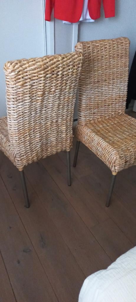 Stoelen 2 stuks Ibiza style, Ophalen, Overige materialen, Twee, Overige kleuren