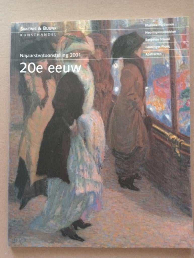 Najaarstentoonstelling 2001 20e eeuw, Ophalen of Verzenden, Gelezen, Overige onderwerpen