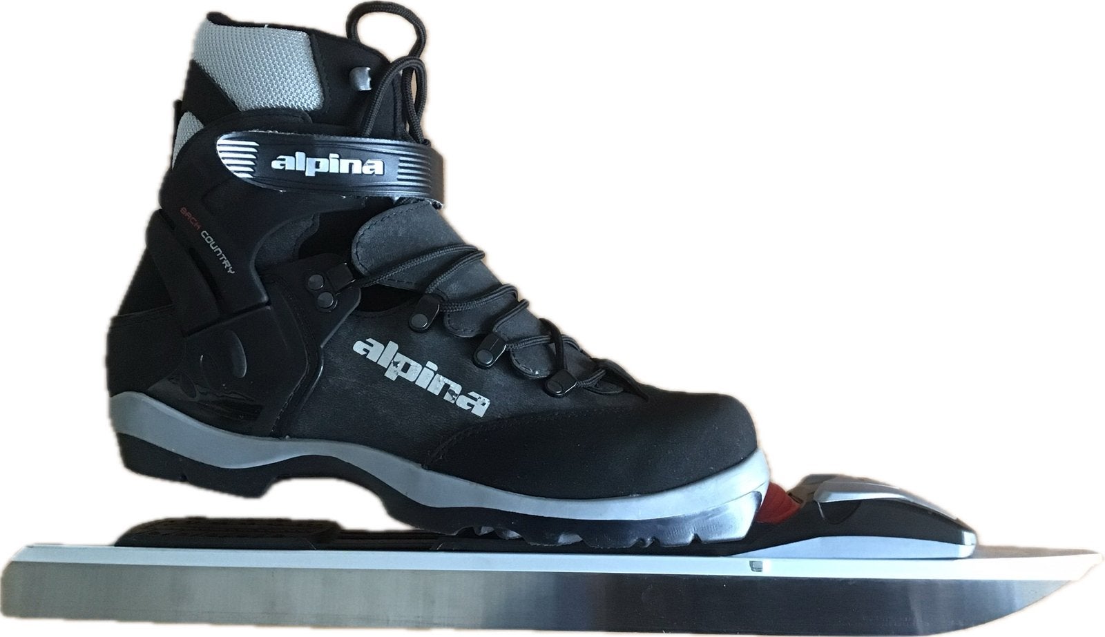 Zandstra Alpina Zweedse schaatsen - Maat 43, Sport en Fitness, Schaatsen, Ophalen, Klapschaats, Zandstra, Onbekend