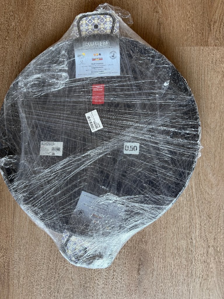 EMAILLE PAELLA PAN 50 CM, Ophalen, Nieuw, Emaille, Overige typen