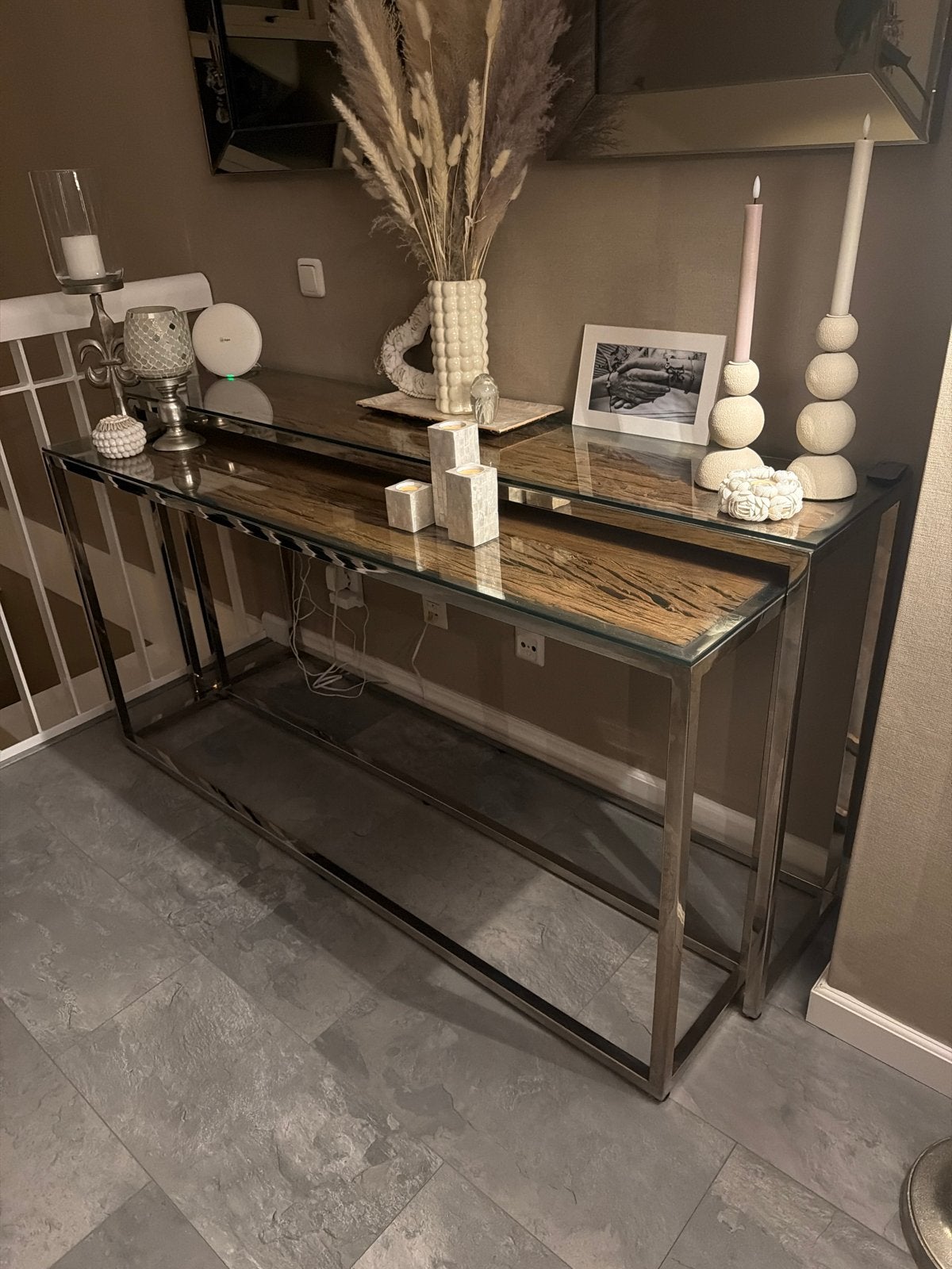 Complete Meubelset - TV-meubel, Bijzettafels, Salon, Huis en Inrichting, Ophalen, Zo goed als nieuw, Minder dan 100 cm, 25 tot 50 cm
