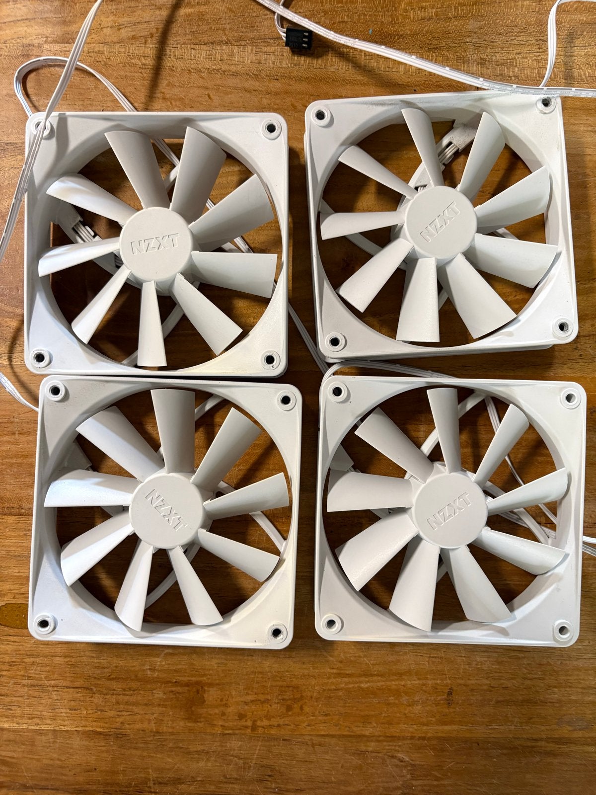 NZXT PC ventilatoren - Set van 4, Computers en Software, Computerbehuizingen, Ophalen of Verzenden, Zo goed als nieuw