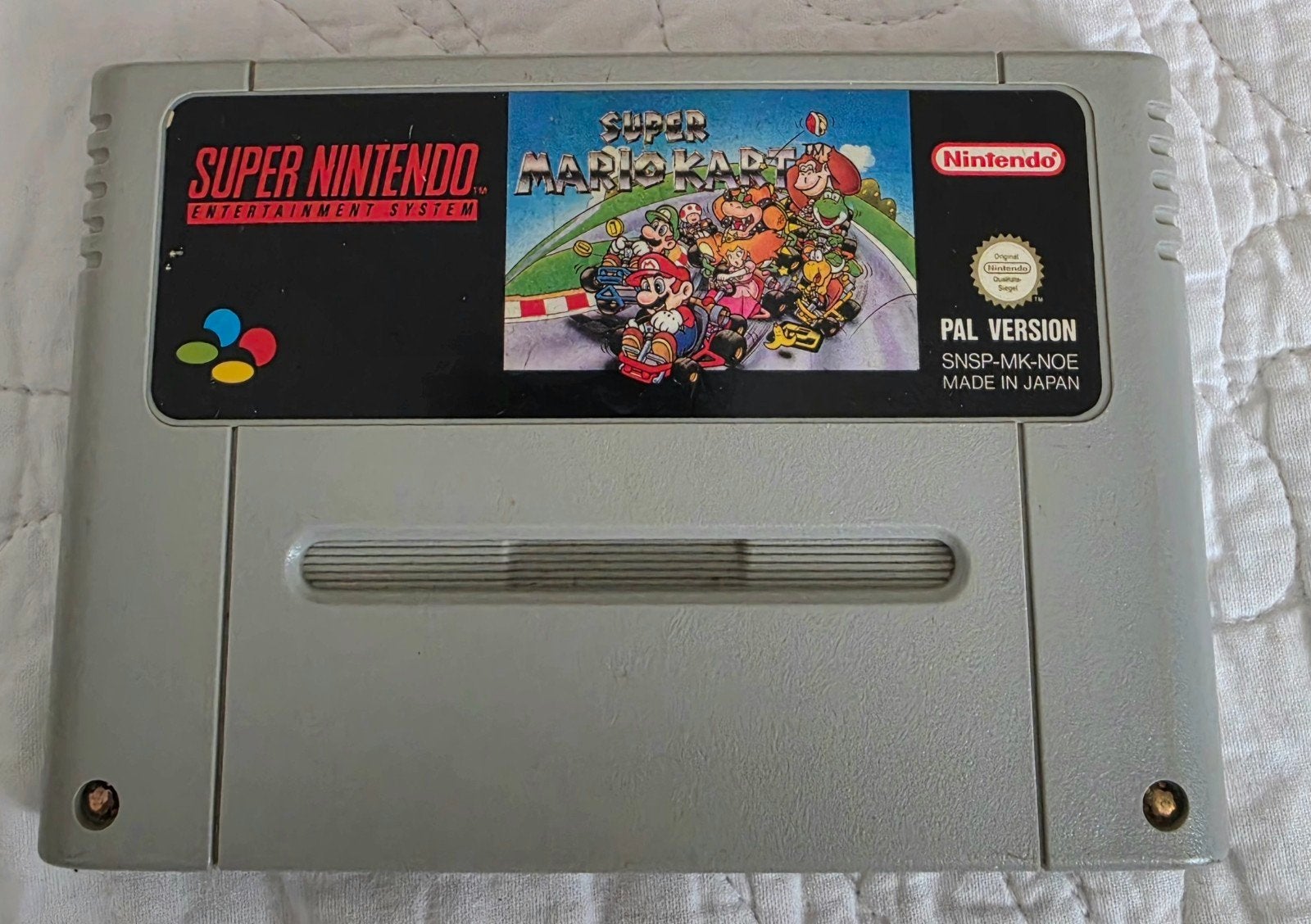 Super Mario Kart SNES -  met handleiding, Gebruikt, Racen en Vliegen, 2 spelers, Eén computer