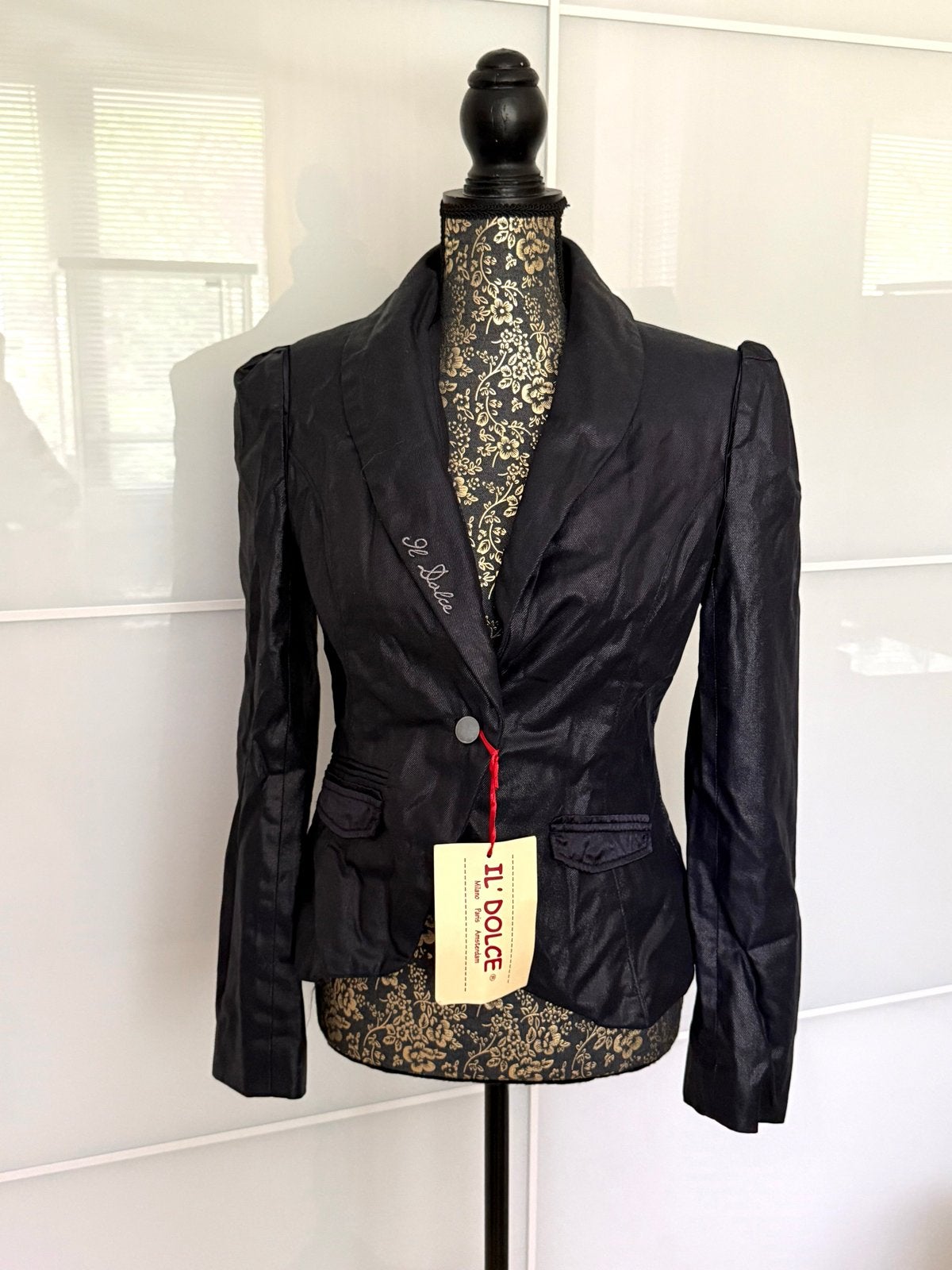 Il Dolce jasje/jack maat 36, nieuw met prijskaartje, Zwart, Nieuw, Ophalen of Verzenden, Jasje