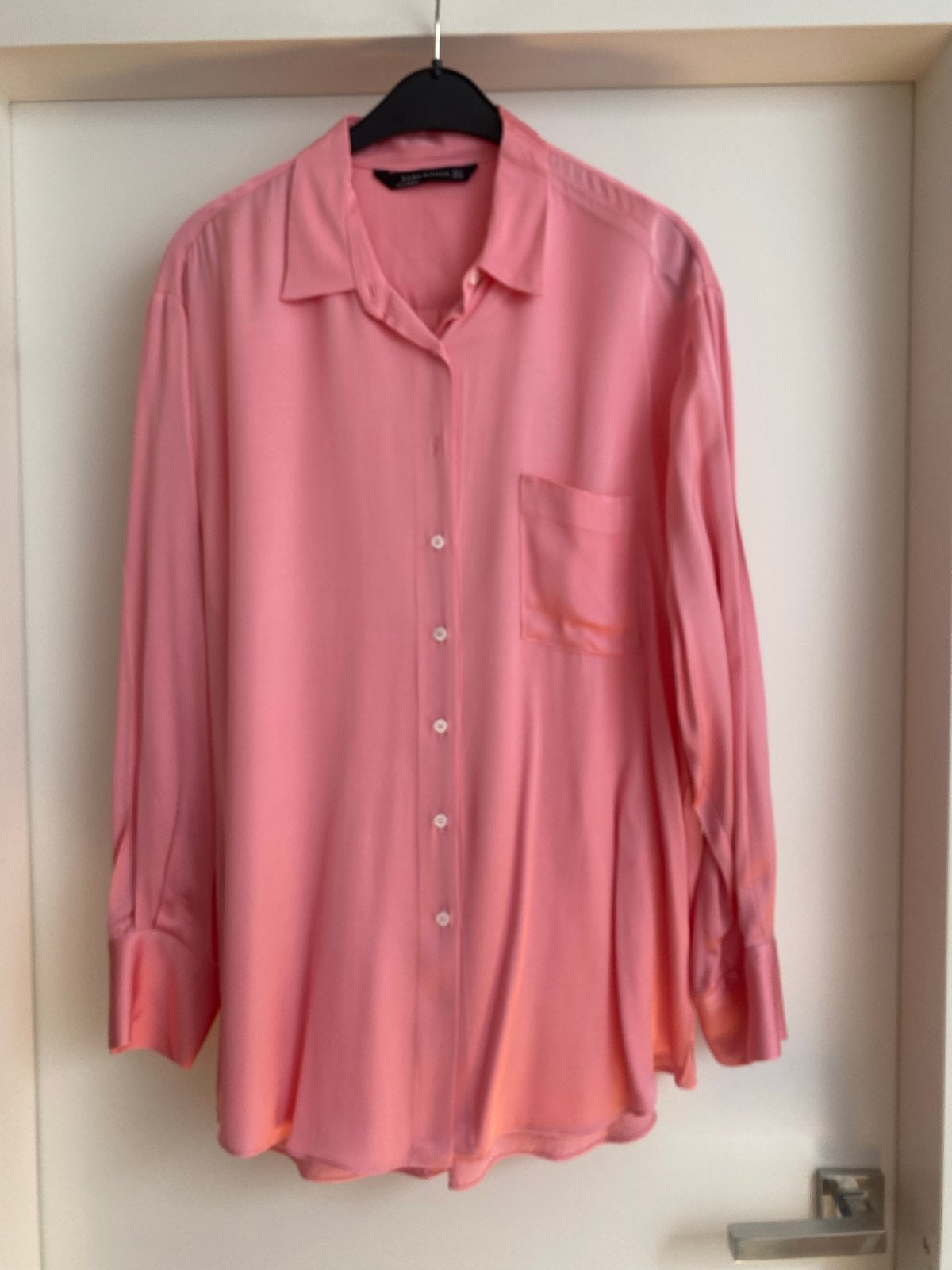 Zara Woman Roze Blouse Maat M, Kleding | Dames, Ophalen of Verzenden, Zo goed als nieuw, Maat 38/40 (M), Roze