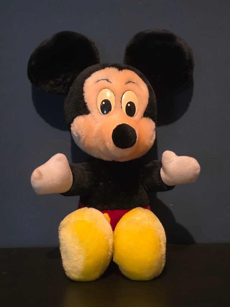 Vintage Disney Parks Mickey Mouse pluche Disneyland, Overige karakters, Overige typen, Onbekend, Ophalen of Verzenden