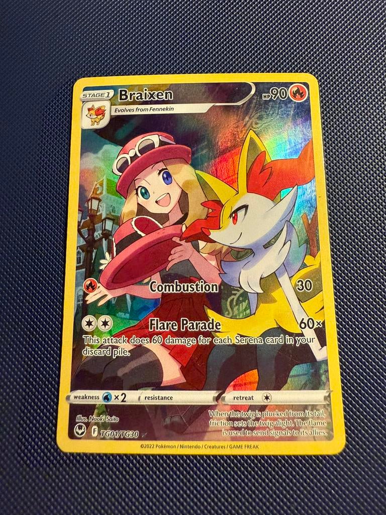 Braixen (lees beschrijving), Ophalen of Verzenden, Zo goed als nieuw