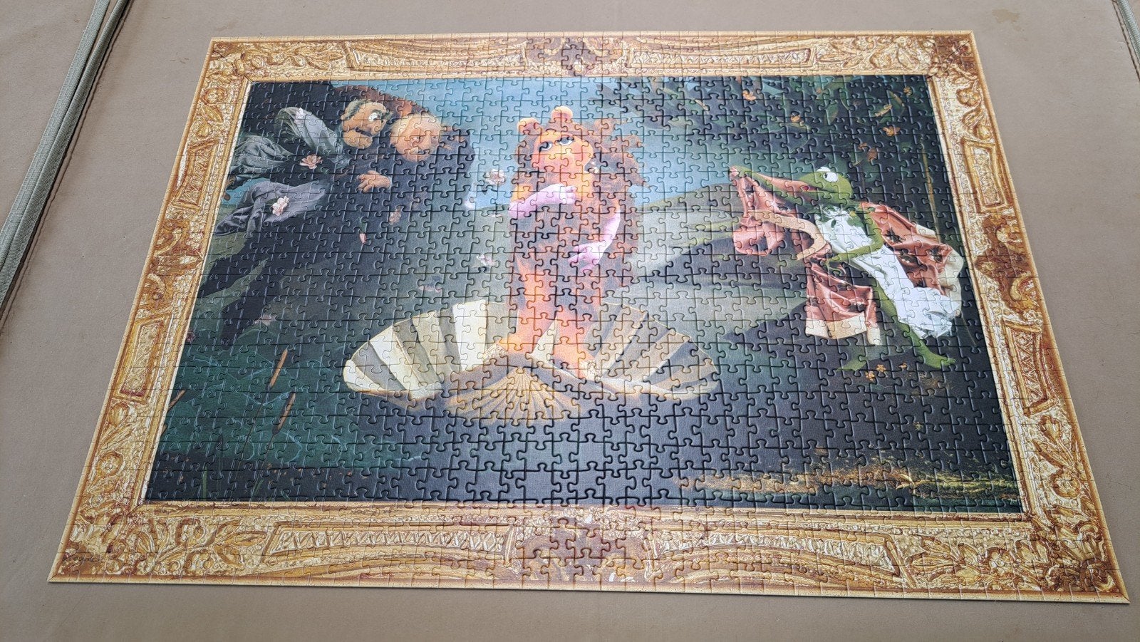 Disney The Muppets Trefl Legpuzzel 1000 stukjes, Ophalen of Verzenden, 500 t/m 1500 stukjes, Gebruikt, Legpuzzel