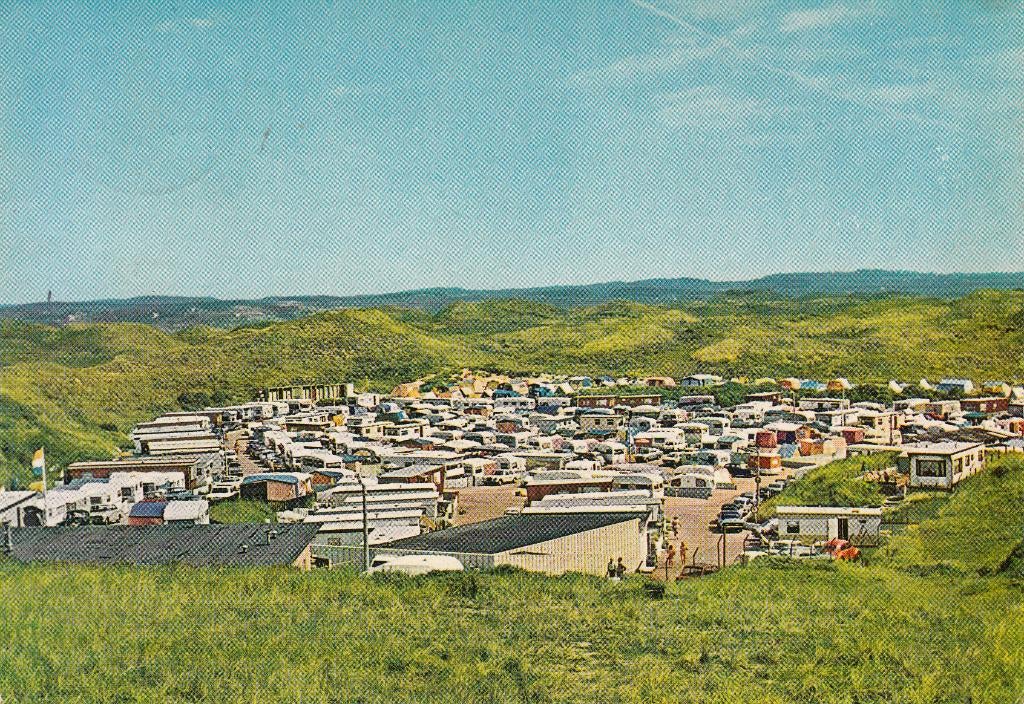 Bloemendaal aan zee.  Camping het Helgat 1975, Ophalen of Verzenden, 1960 tot 1980, Noord-Holland